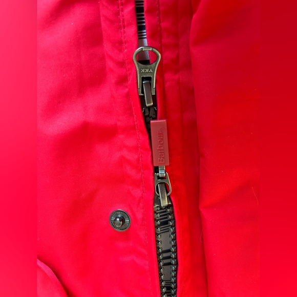Barbour: Trevose Anorak Jacket, Red, Size: US 6 (fits like a s/m) LIKE NEW - Picture 8 of 13